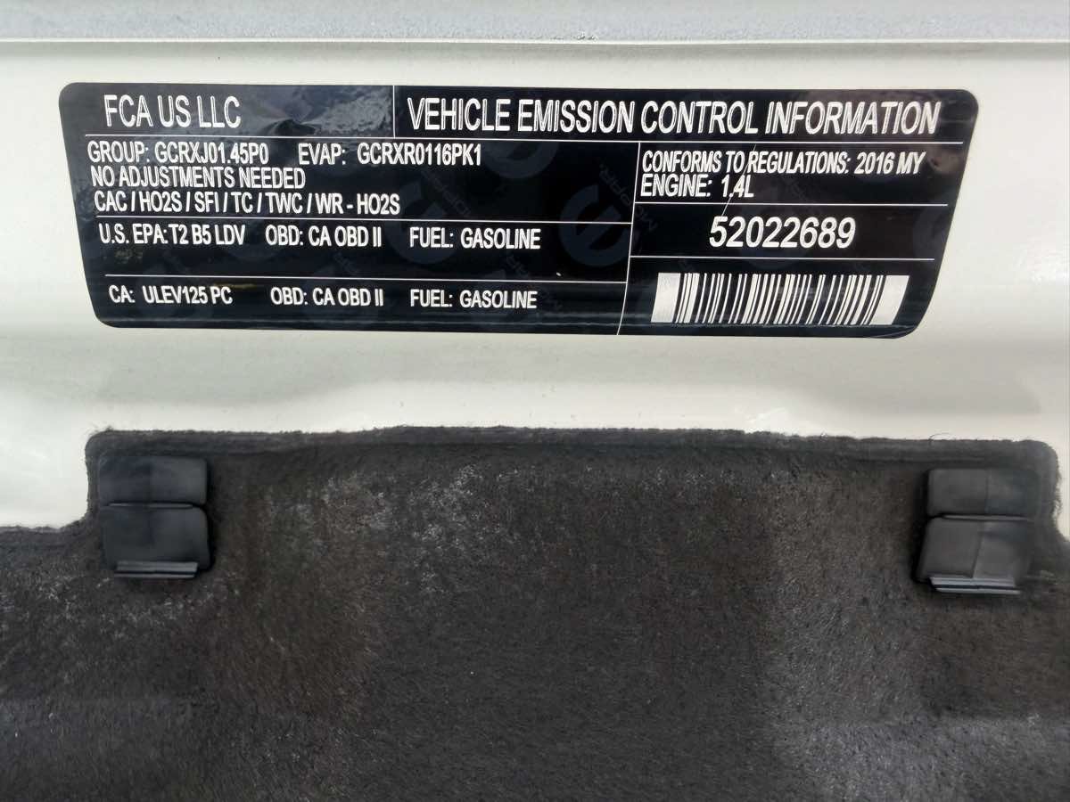 Used 2016 FIAT 500X Pop FWD image 24
