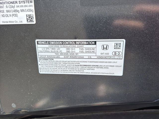 Certified 2024 Honda Civic Sport image 24
