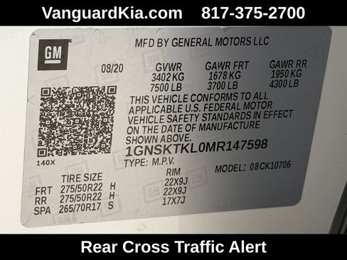 Used 2021 Chevrolet Tahoe High Country w/ Premium Package AWD/4WD image 43
