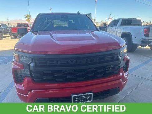 Certified 2026 Chevrolet Silverado 1500 Custom w/ Turbomax Blackout Package AWD/4WD image 7