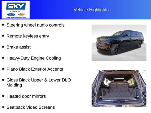 Used 2023 Jeep Grand Wagoneer L Series III w/ Rear Seat Video Group 1 image 26