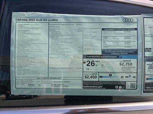 Used 2025 Audi A5 2.0T Premium Plus AWD/4WD image 19