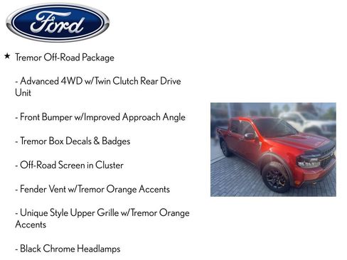 Used 2024 Ford Maverick Tremor w/ Tremor Off-Road Package AWD/4WD image 6
