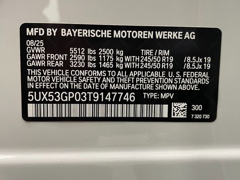 Certified 2026 BMW X3 xDrive30 image 32