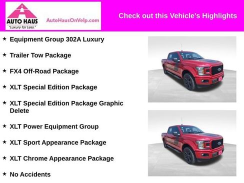 Used 2020 Ford F150 XLT w/ Equipment Group 302A Luxury AWD/4WD image 3