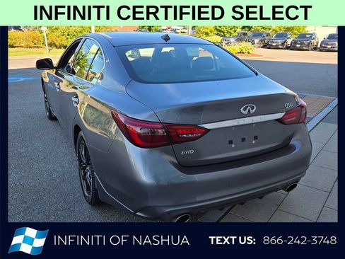 Certified 2021 INFINITI Q50 Pure w/ All Weather Package AWD/4WD image 9