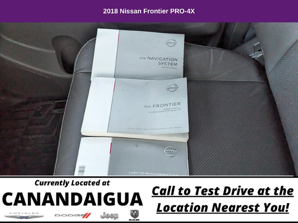 Used 2018 Nissan Frontier PRO-4X AWD/4WD image 33
