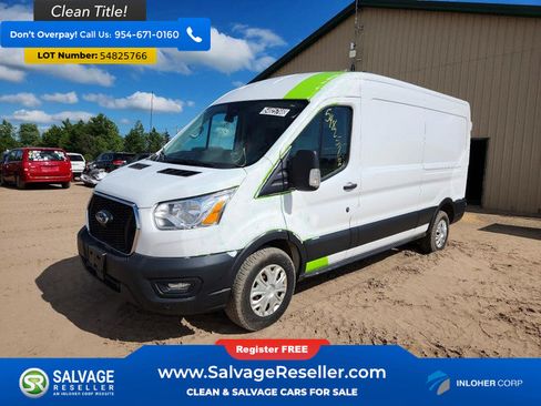 Used 2021 Ford Transit 250 Medium Roof w/ Load Area Protection Package RWD image 1