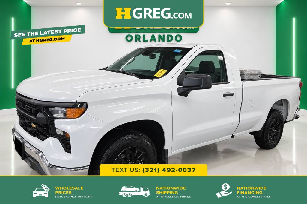 Used 2022 Chevrolet Silverado 1500 W/T RWD image 1