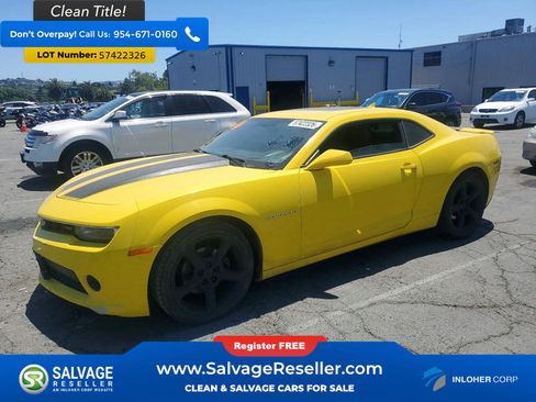 Used 2015 Chevrolet Camaro LT w/ RS Package RWD image 1