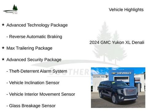 Used 2024 GMC Yukon XL Denali w/ Advanced Technology Package image 23