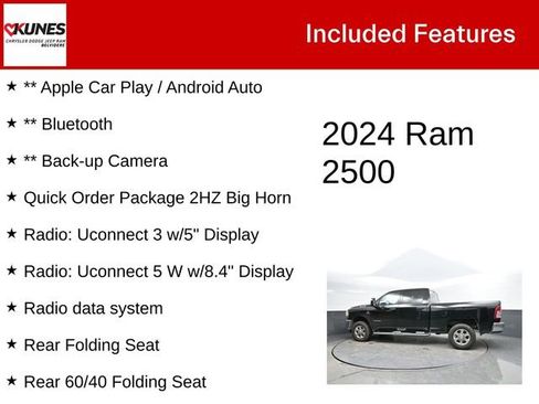 Used 2024 RAM 2500 Big Horn image 3