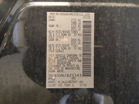 Used 2020 Nissan Pathfinder SL image 33