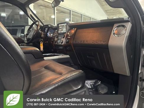 Used 2015 Ford F350 Lariat w/ Lariat Ultimate Package AWD/4WD image 34