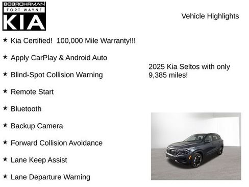 Certified 2025 Kia Seltos S image 7