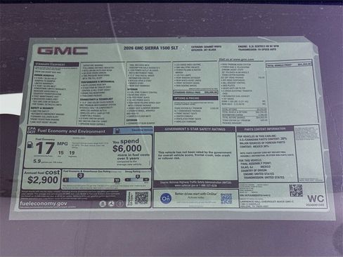 New 2026 GMC Sierra 1500 SLT image 20