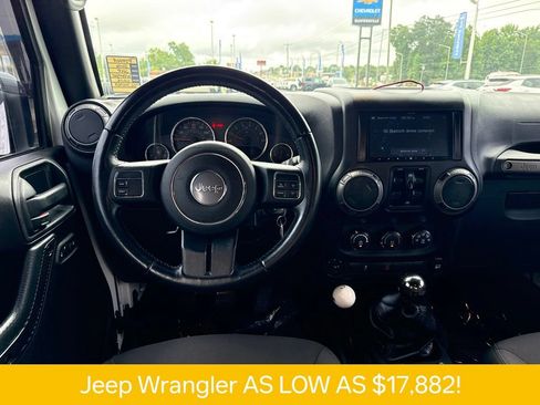 Used 2016 Jeep Wrangler Unlimited Sport w/ Dual Top Group AWD/4WD image 14