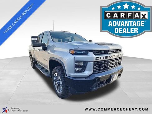 Used 2022 Chevrolet Silverado 2500 Custom w/ Custom Convenience Package AWD/4WD image 1