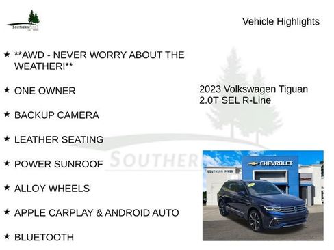 Used 2023 Volkswagen Tiguan SEL R-Line image 13