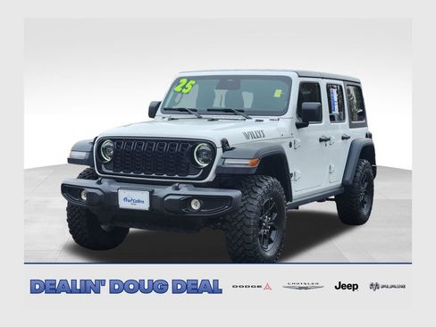 Used 2025 Jeep Wrangler Unlimited Sport AWD/4WD image 1