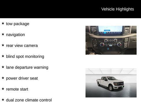 Certified 2024 Ford F150 XLT w/ Tow/Haul Package AWD/4WD image 11