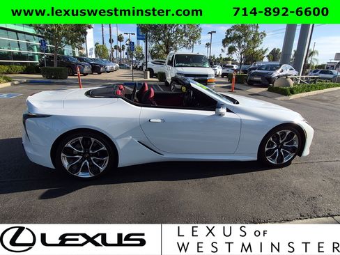 Certified 2021 Lexus LC 500 Convertible w/ Touring Package RWD image 9