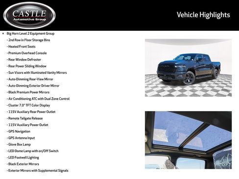New 2026 RAM 1500 Big Horn AWD/4WD image 3