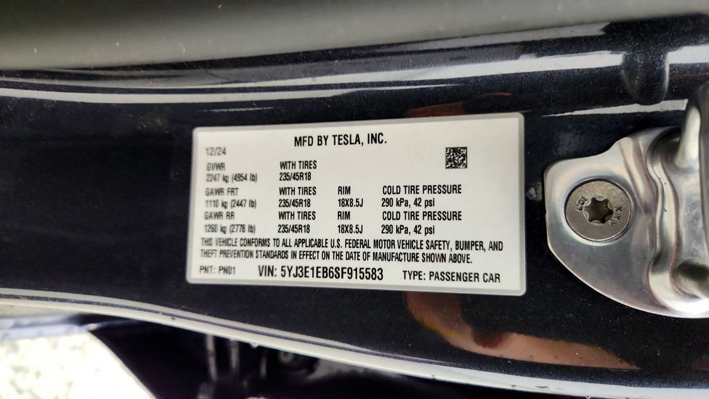 Used 2025 Tesla Model 3 Long Range AWD/4WD image 24