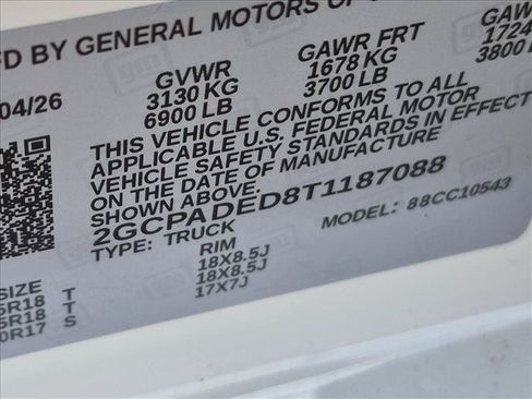 New 2026 Chevrolet Silverado 1500 RST w/ Safety Package RWD image 17