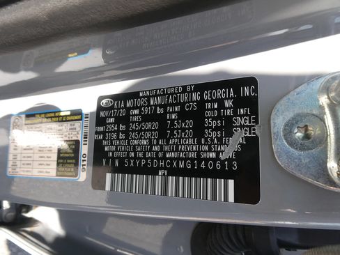 Used 2021 Kia Telluride SX w/ SX Prestige Package AWD/4WD image 12