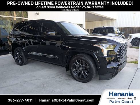 Used 2026 Toyota Sequoia Platinum AWD/4WD image 1