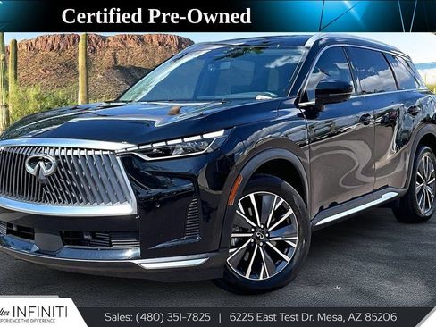 Used 2026 INFINITI QX60 Luxe w/ Family Package FWD image 1