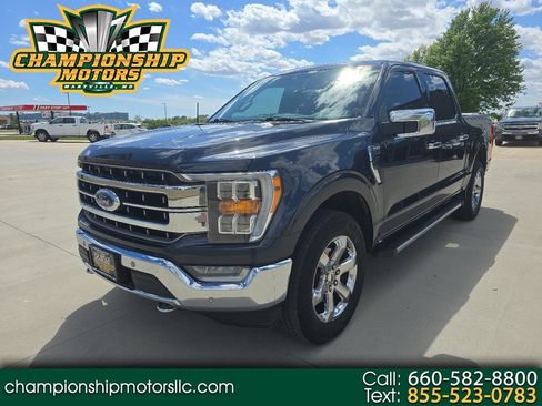 Used 2021 Ford F150 Lariat w/ Max Trailer Tow Package AWD/4WD image 1