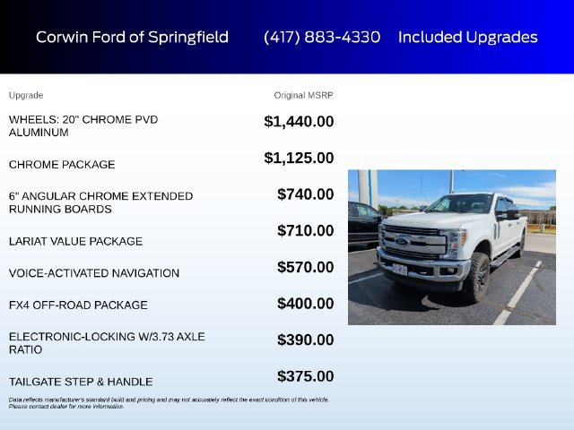 Used 2019 Ford F250 Lariat w/ Chrome Package AWD/4WD image 6