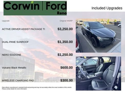 Used 2020 Alfa Romeo Stelvio Ti AWD/4WD image 8