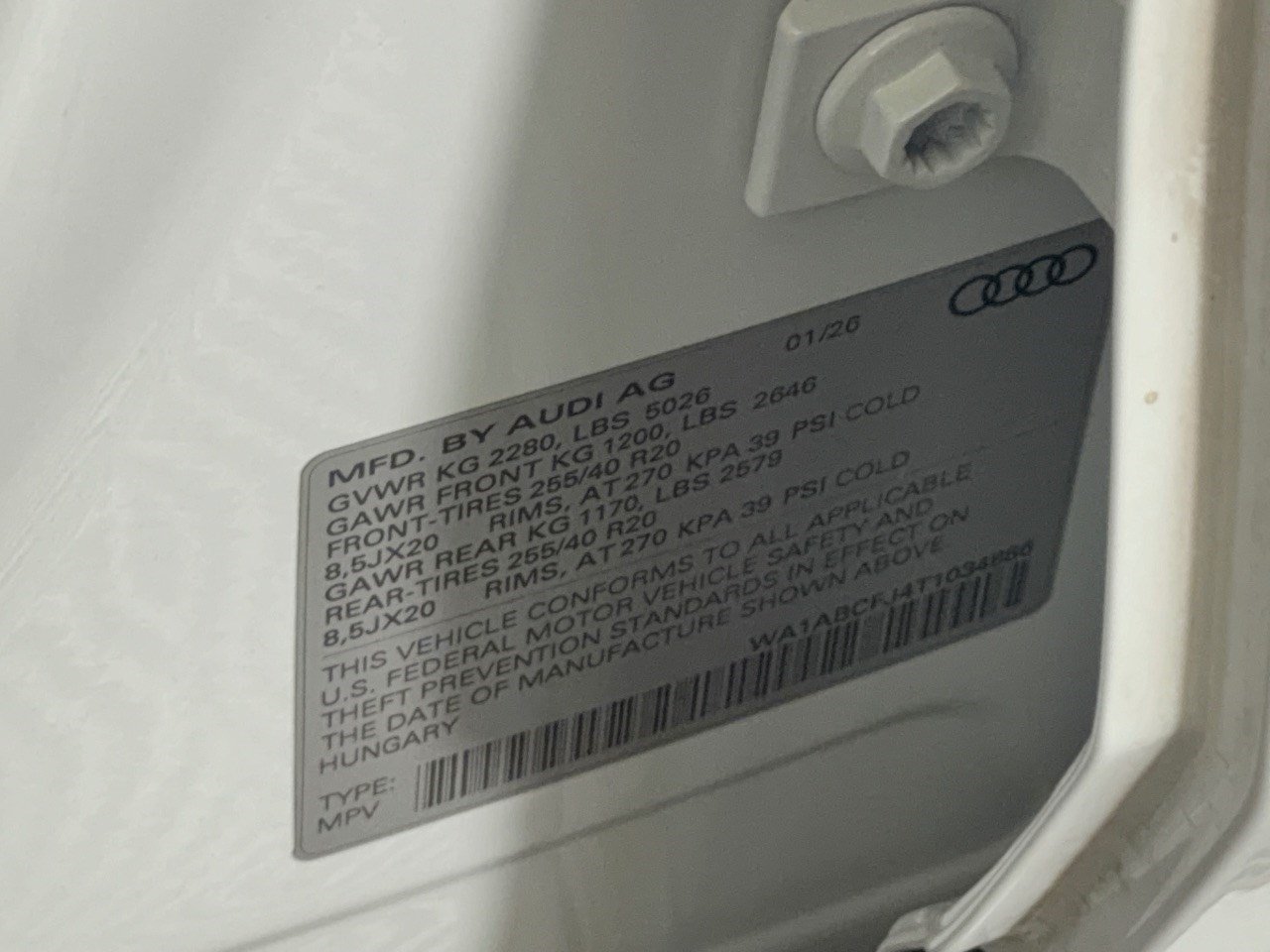 Certified 2026 Audi Q3 quattro 2.0T AWD/4WD image 31