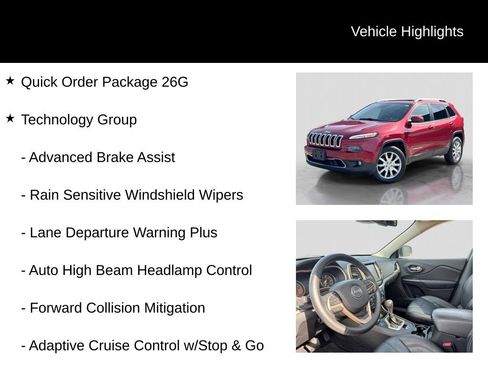 Used 2014 Jeep Cherokee Limited w/ Technology Group AWD/4WD image 5