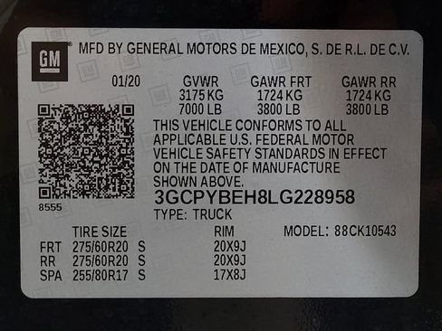 Used 2020 Chevrolet Silverado 1500 Custom w/ Custom Convenience Package AWD/4WD image 33
