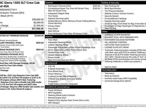 Used 2019 GMC Sierra 1500 SLT AWD/4WD image 3