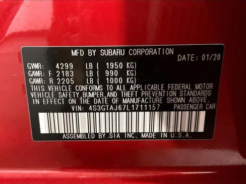 Used 2020 Subaru Impreza 2.0i Sport image 31