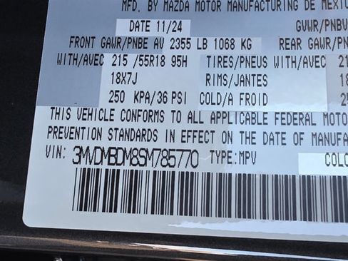 Certified 2025 MAZDA CX-30 AWD 2.5 S w/ Premium Package image 36