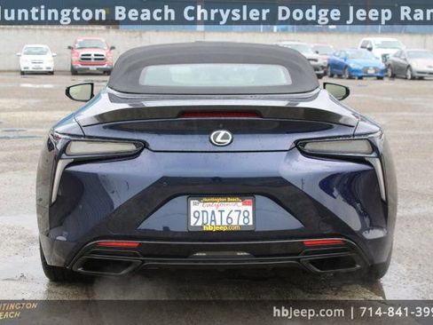 Used 2021 Lexus LC 500 Convertible w/ Touring Package image 4