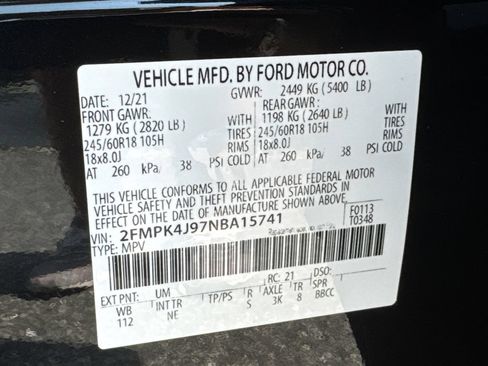 Used 2022 Ford Edge SEL w/ Sport Appearance Package AWD/4WD image 35