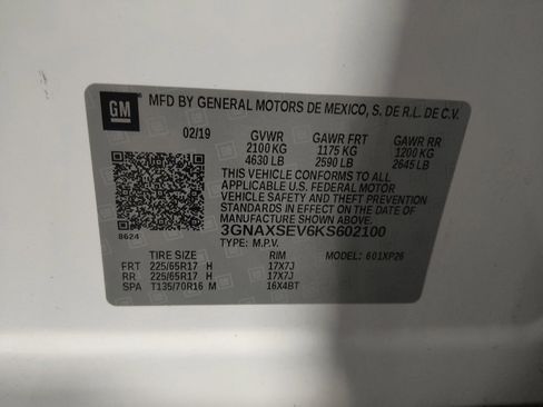 Used 2019 Chevrolet Equinox LS w/ LS Convenience Package AWD/4WD image 33