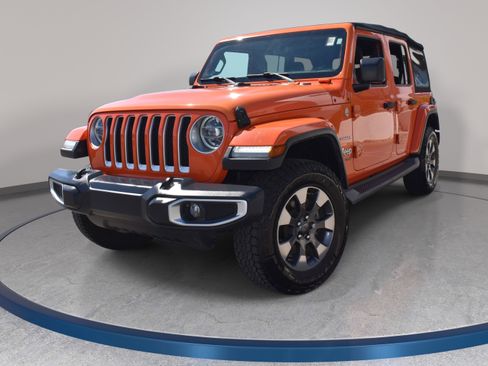 Used 2018 Jeep Wrangler Unlimited Sahara AWD/4WD image 1