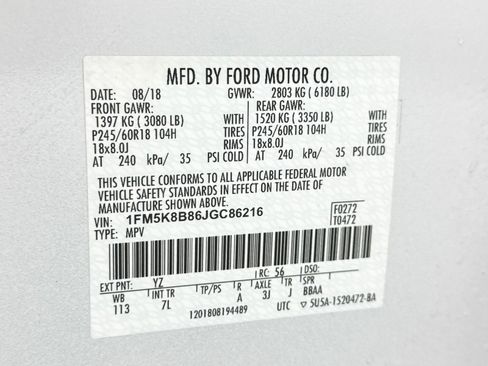 Used 2018 Ford Explorer 4WD image 33