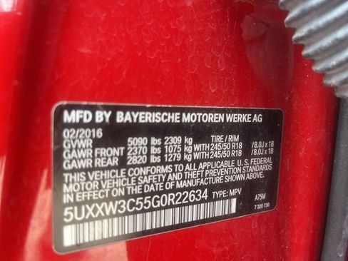 Used 2016 BMW X4 xDrive28i image 10