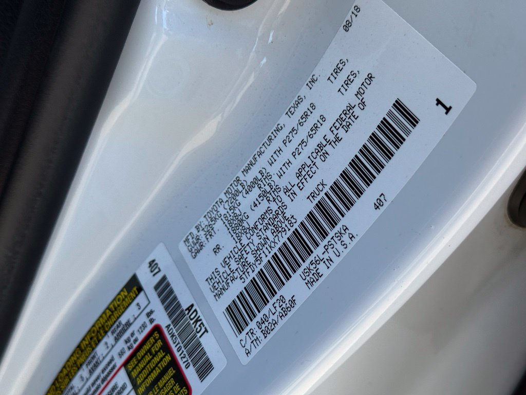 Used 2019 Toyota Tundra TRD Pro AWD/4WD image 11