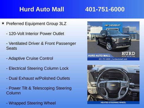 Certified 2024 Chevrolet Silverado 1500 High Country w/ Technology Package AWD/4WD image 30