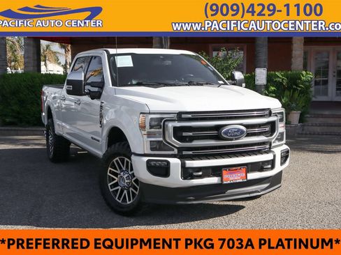 Used 2021 Ford F250 Platinum w/ FX4 Off-Road Package AWD/4WD image 1